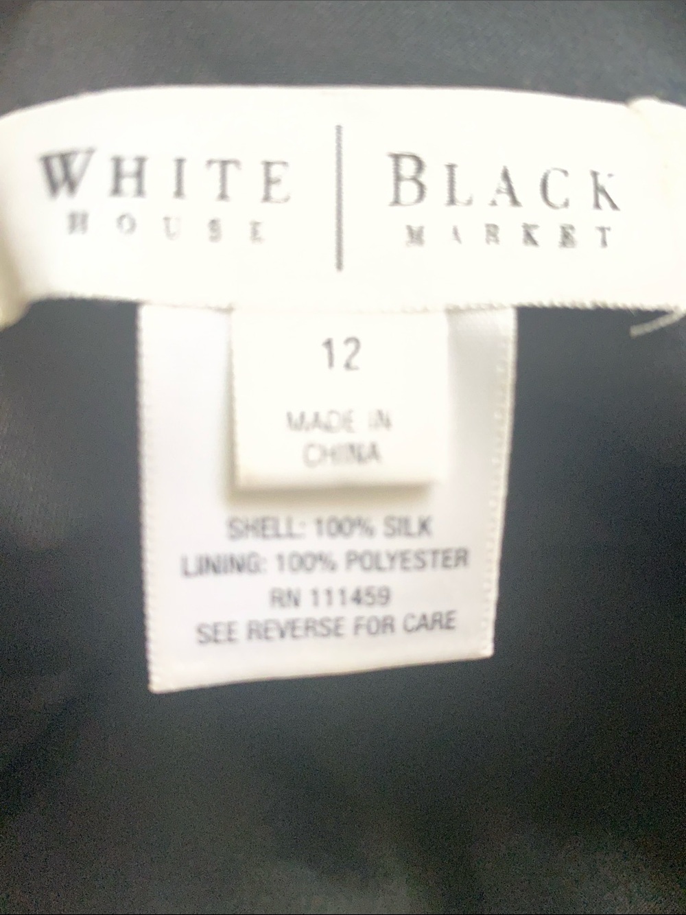 WHBM size 12 100% silk halter dress - Picture 6 of 6